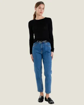 The Sienna: Loose Knit Long Sleeve Top