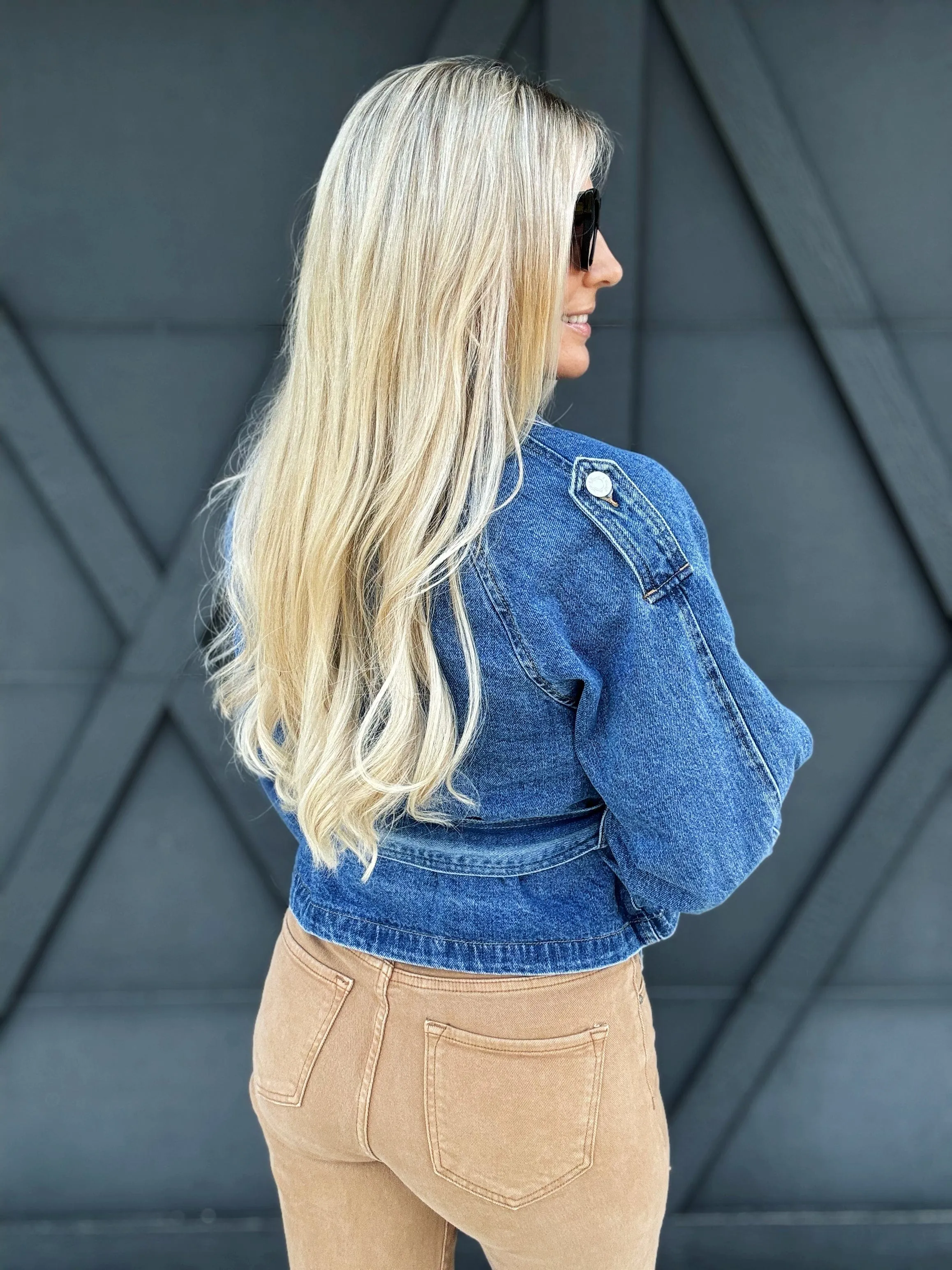 The Trailblazer Trench Coat In Denim