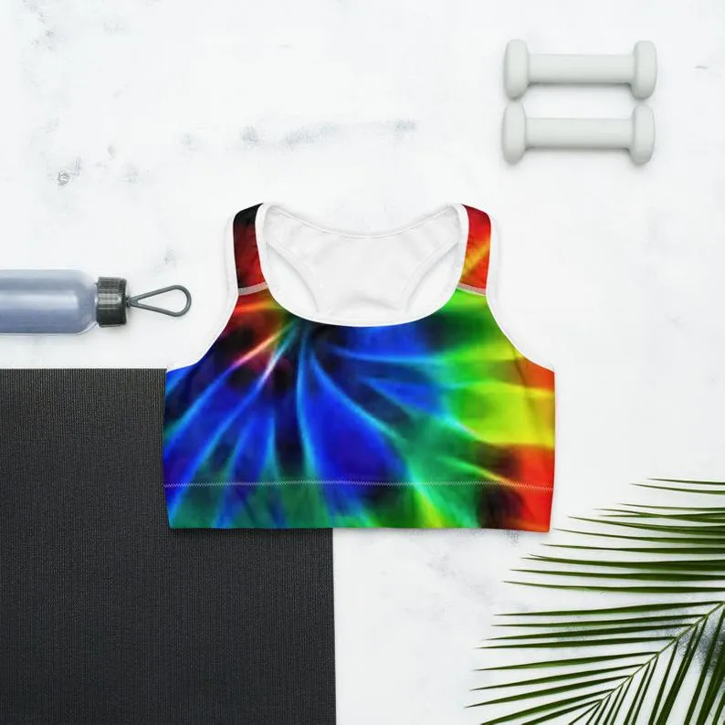 Tie Dye Sports Bra