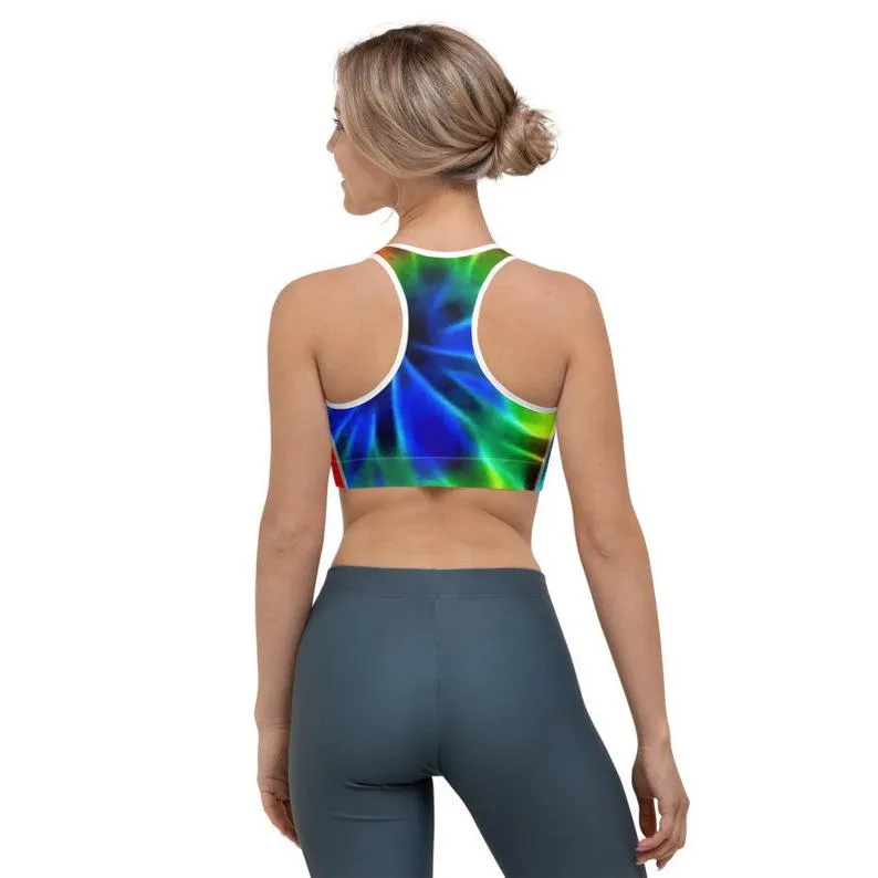 Tie Dye Sports Bra