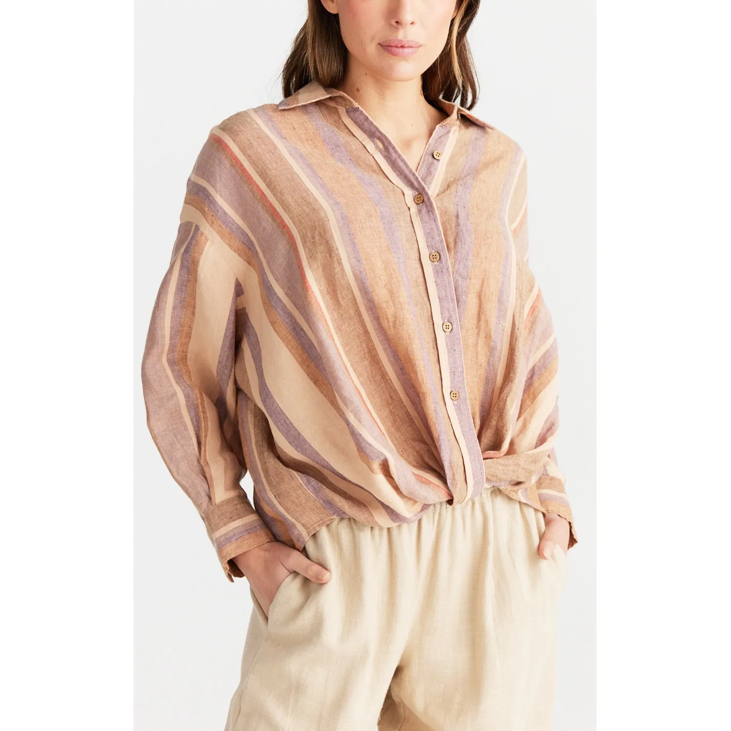 Top Bonita - Santal Stripe