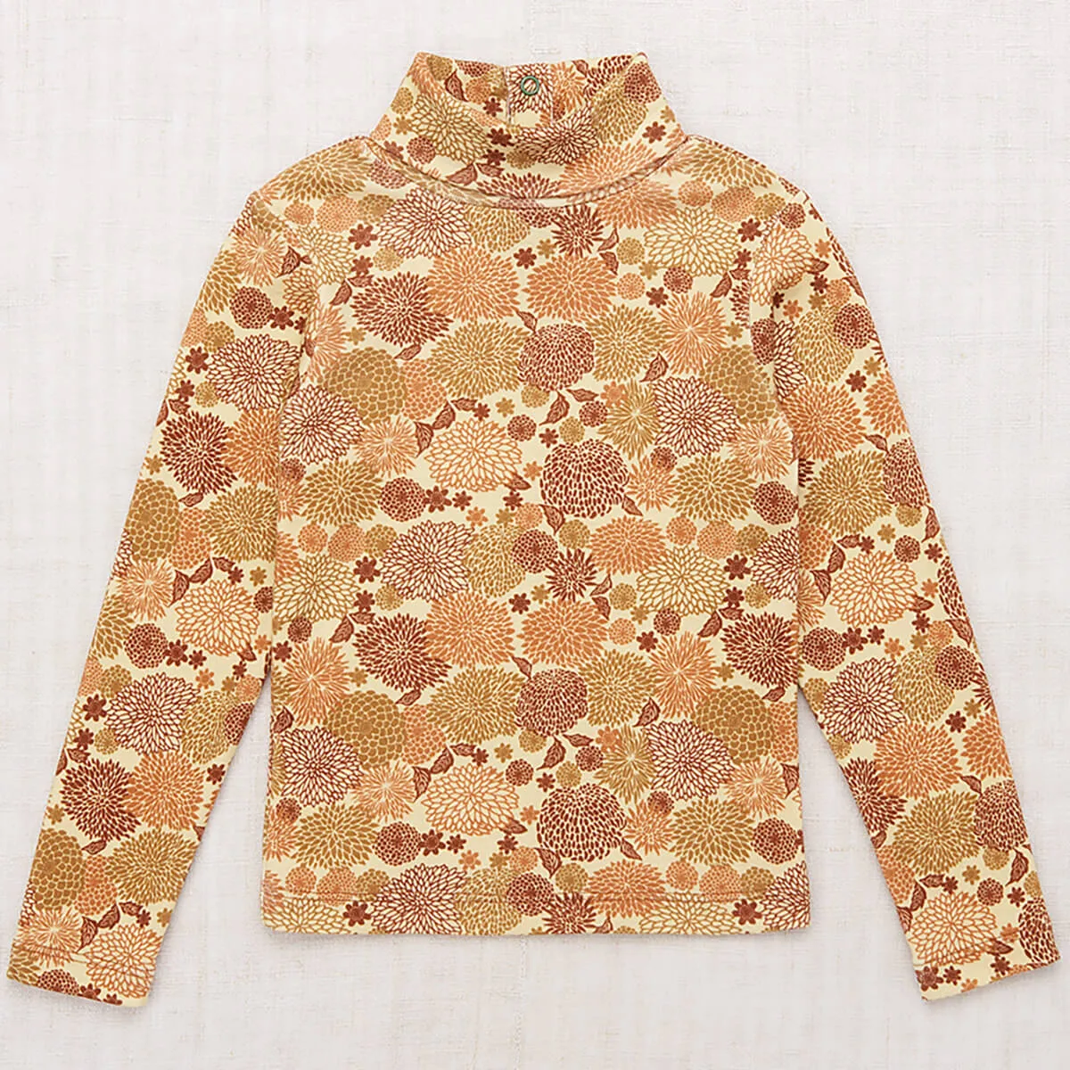 Turtleneck in Acorn Chrysanthemum by Misha & Puff