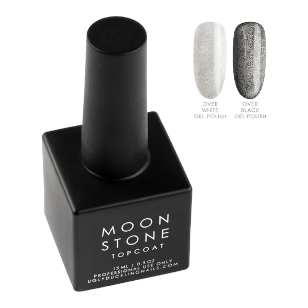 Ugly Duckling Cat Eye Gel Top Coat - No Wipe Moonstone