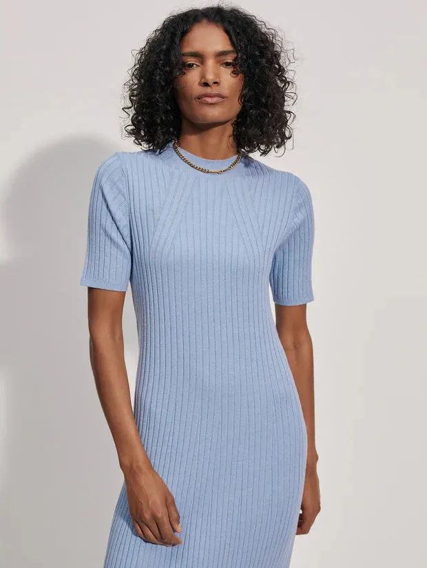 Varley - Maeve Rib Knit Midi Dress