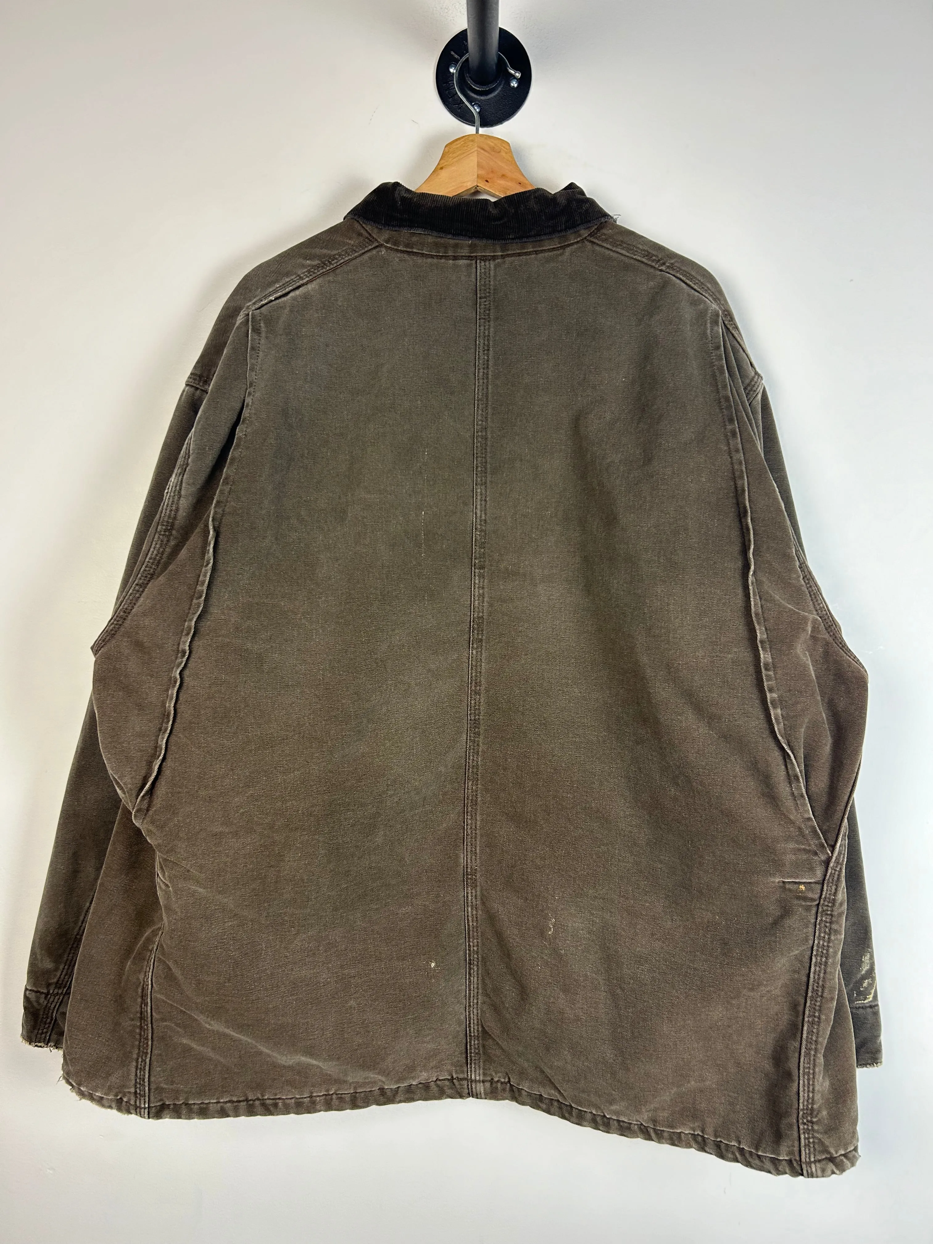 Vintage 90's Carhartt Chore Brown Jacket CN1082