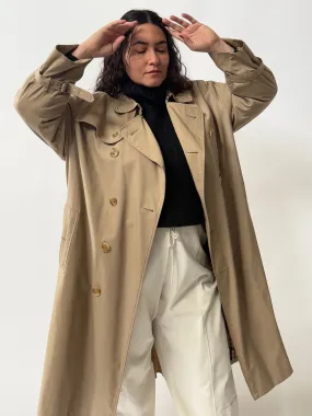 Vintage Belted Trench Coat