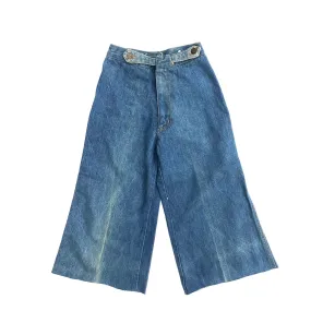 Vintage Denim Culotte Size 8