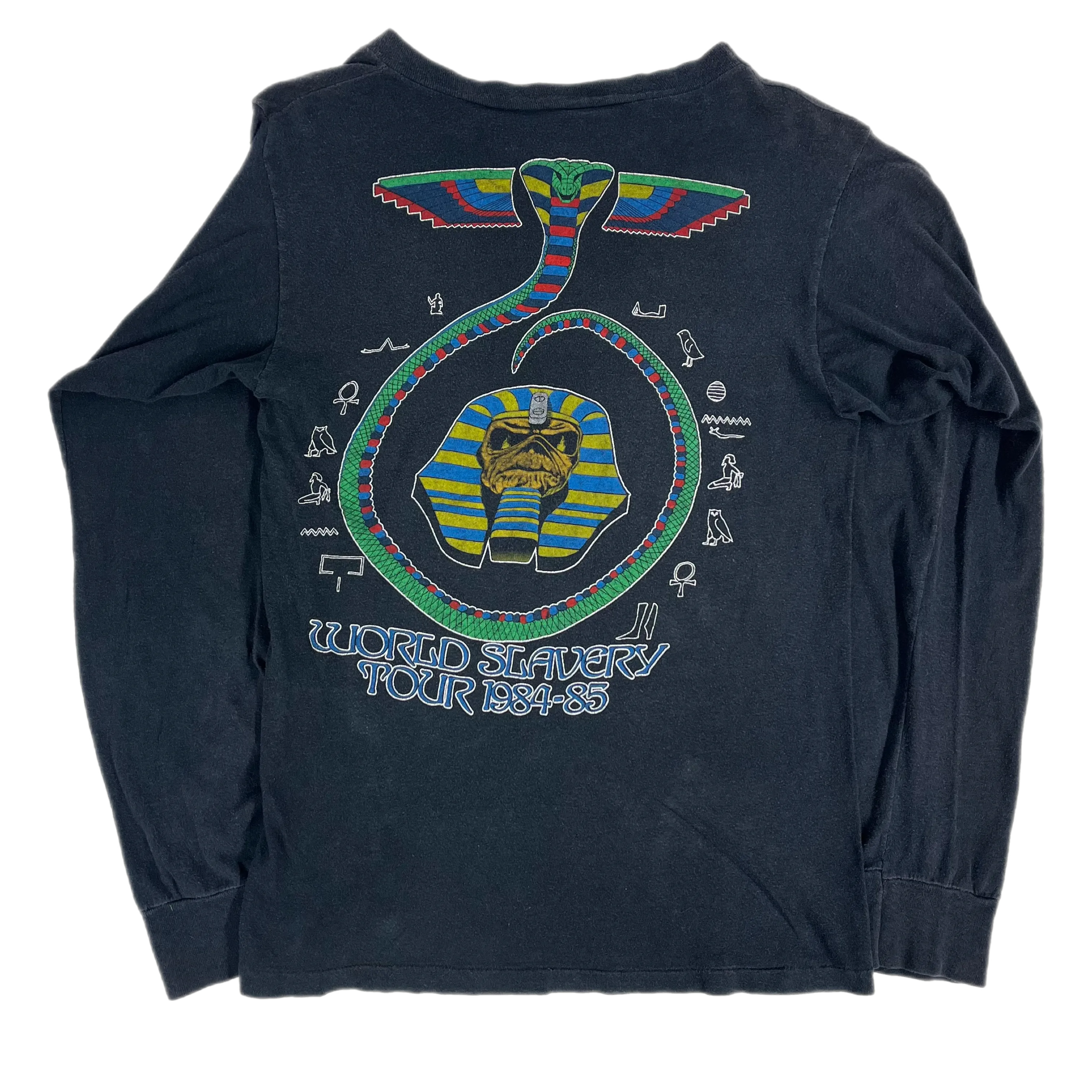 Vintage Iron Maiden "Powerslave" Long Sleeve Tour Shirt