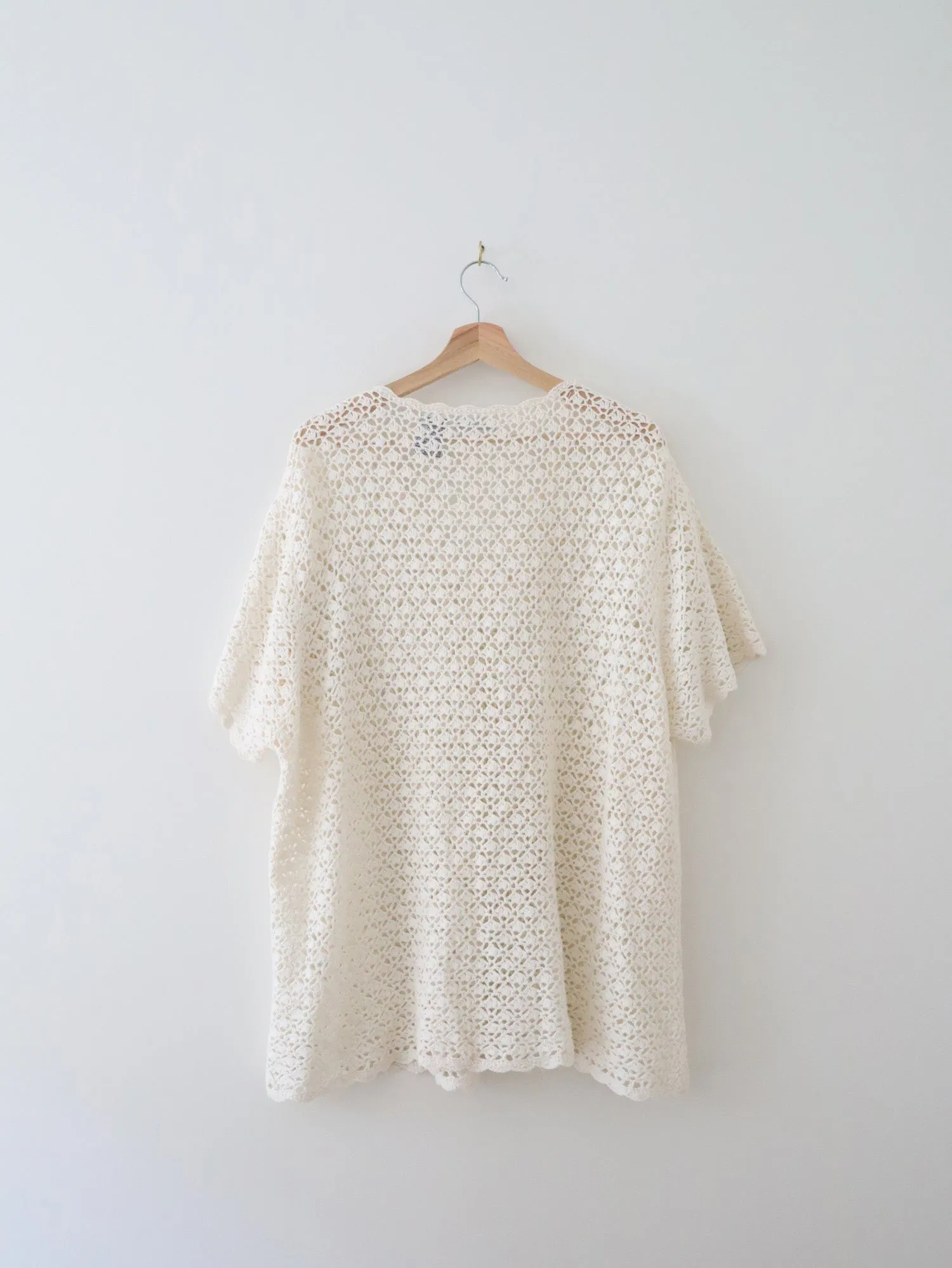 Vintage Open Knit Top (XL)