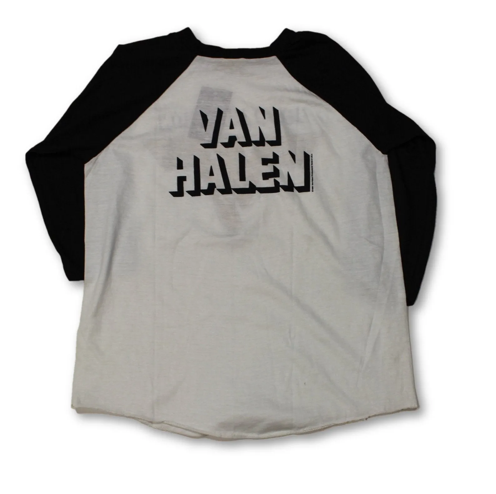 Vintage Van Halen "Invasion" Raglan T-shirt