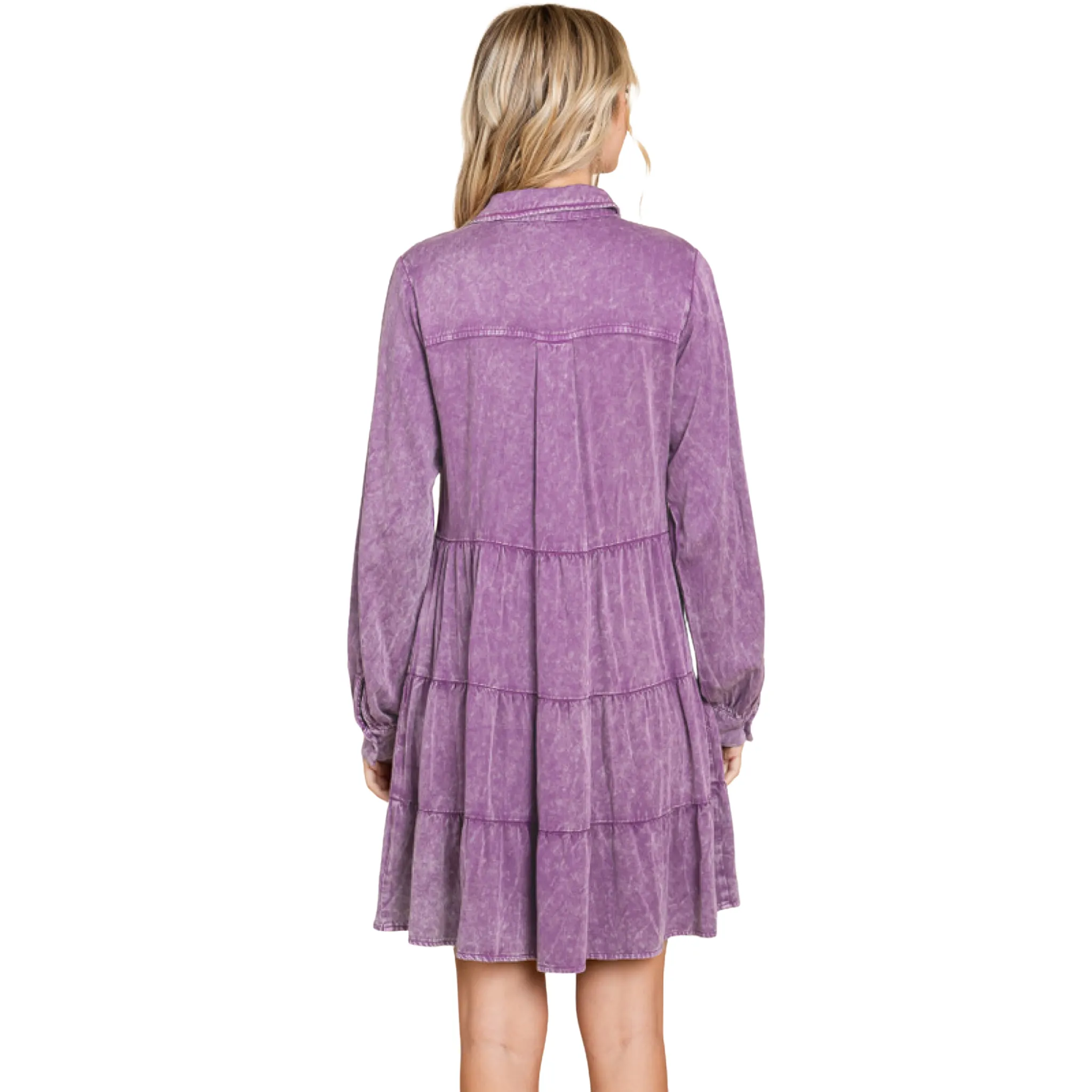 Washed Babydoll Dress