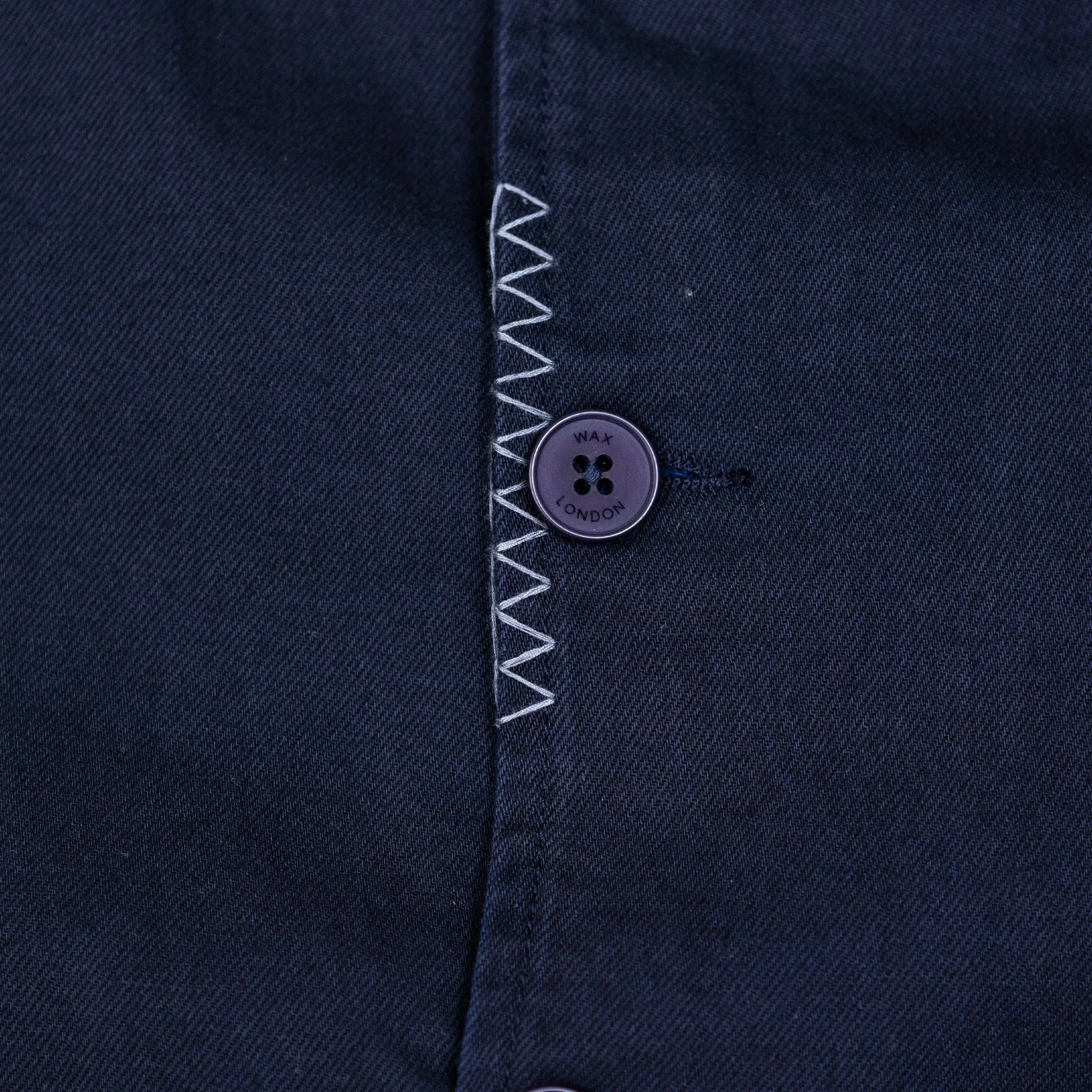 Wax London Mews Embroidered Jacket (Navy)