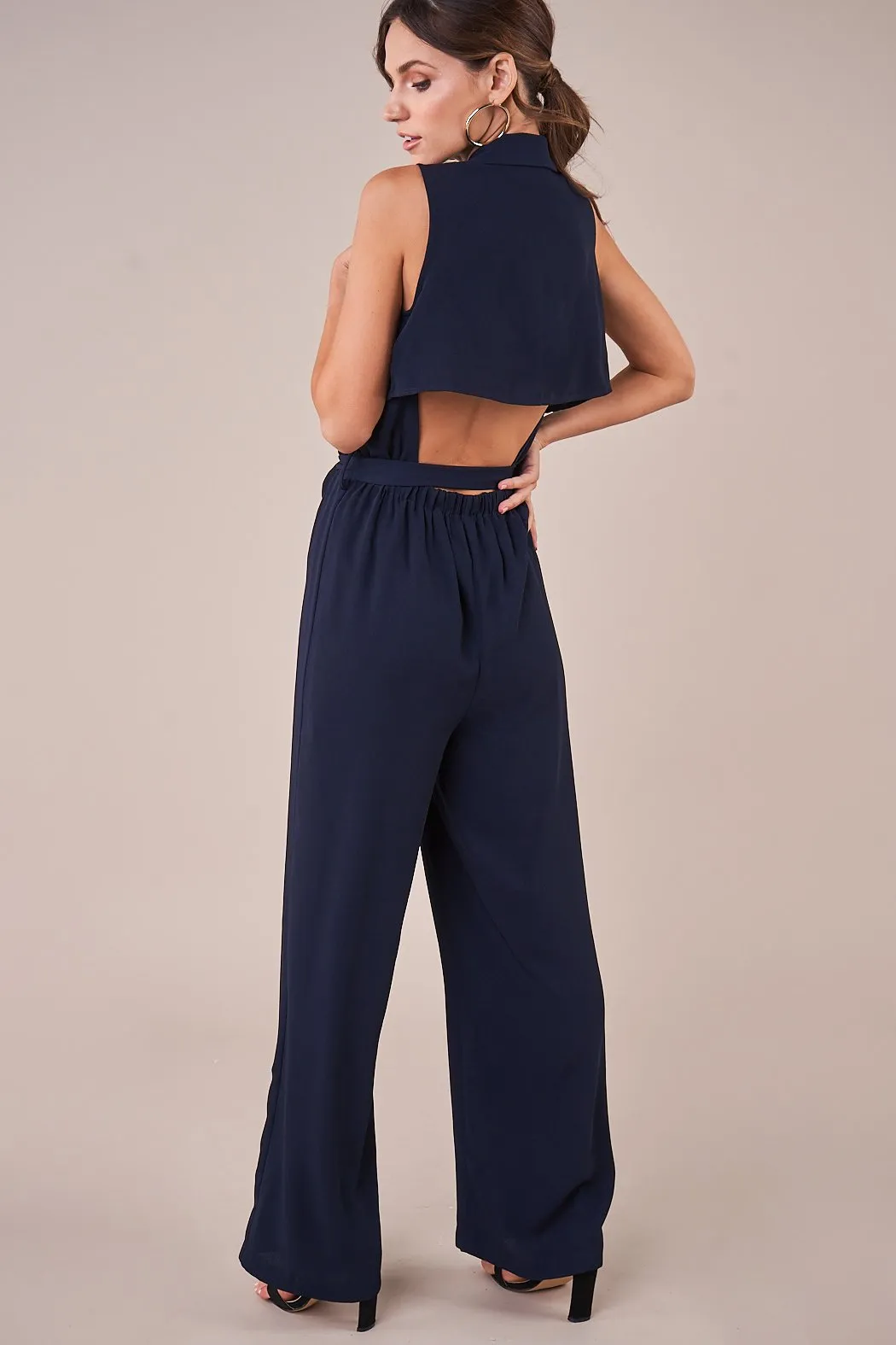 Werk It Trench Jumpsuit