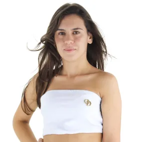 Women's Off Shoulder Crop Top,White