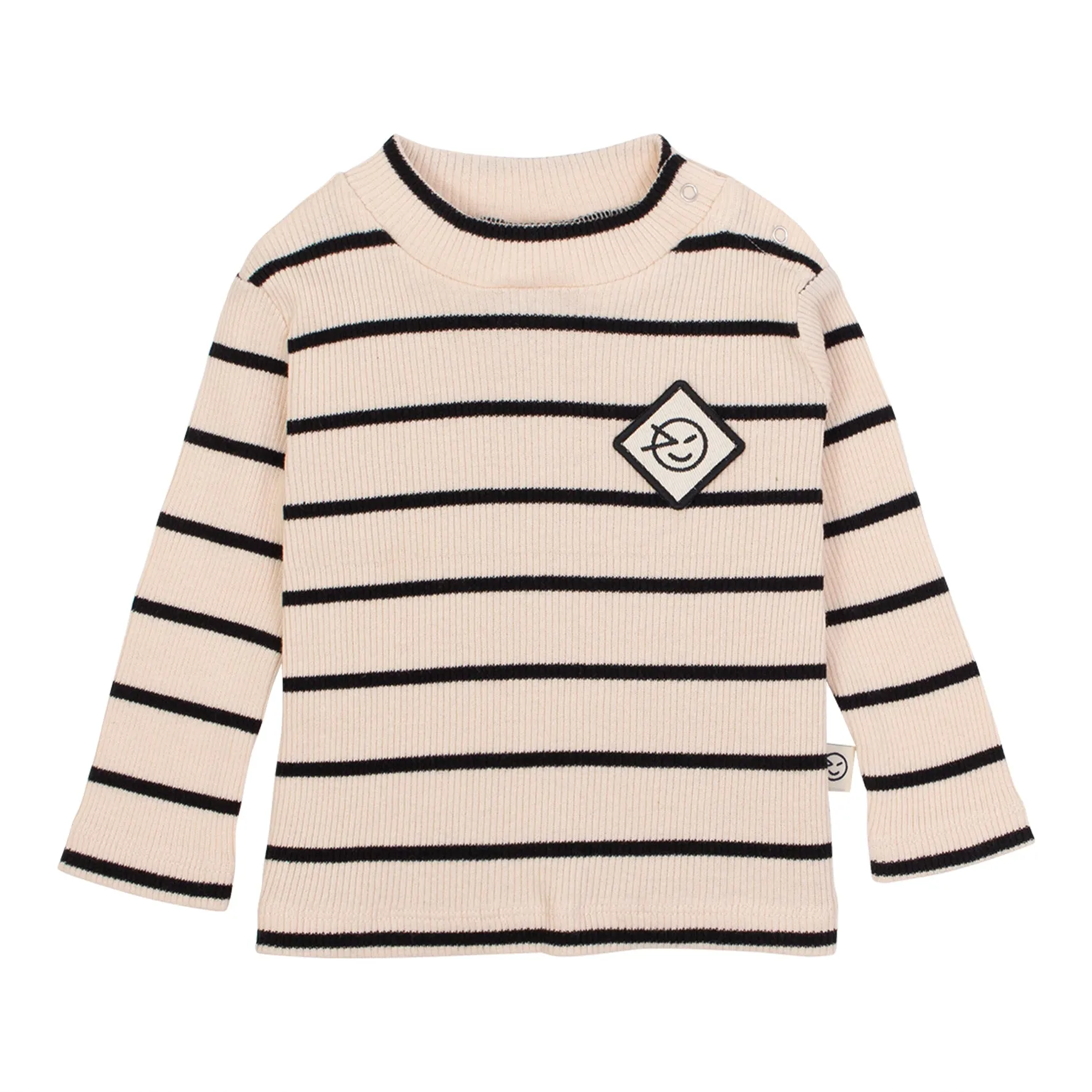 Wynken Ecru/Black Striped Top   Legging Set
