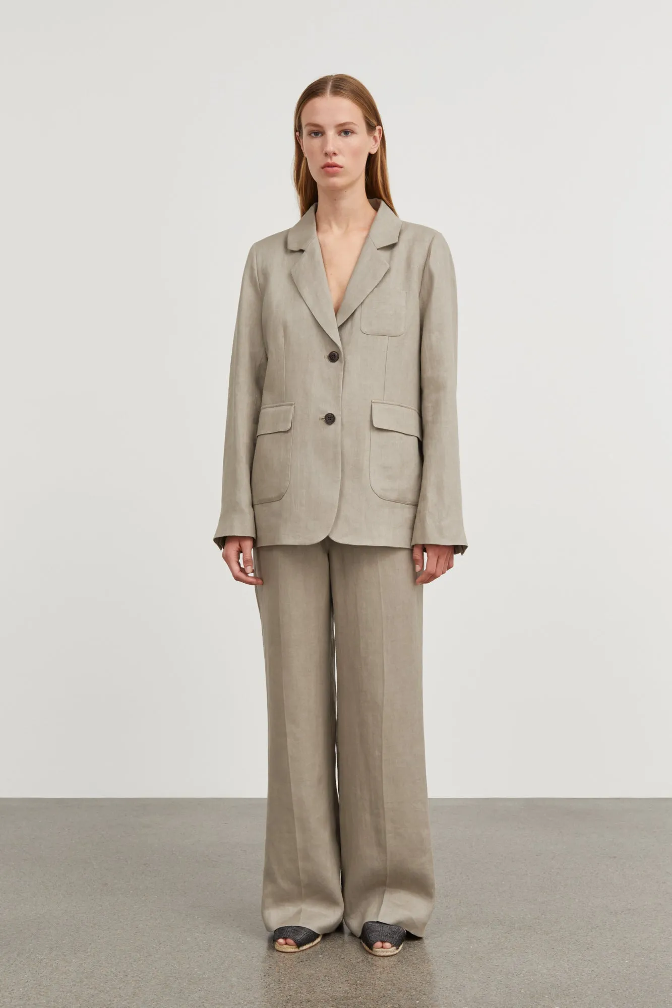 Yoko blazer - Twig grey