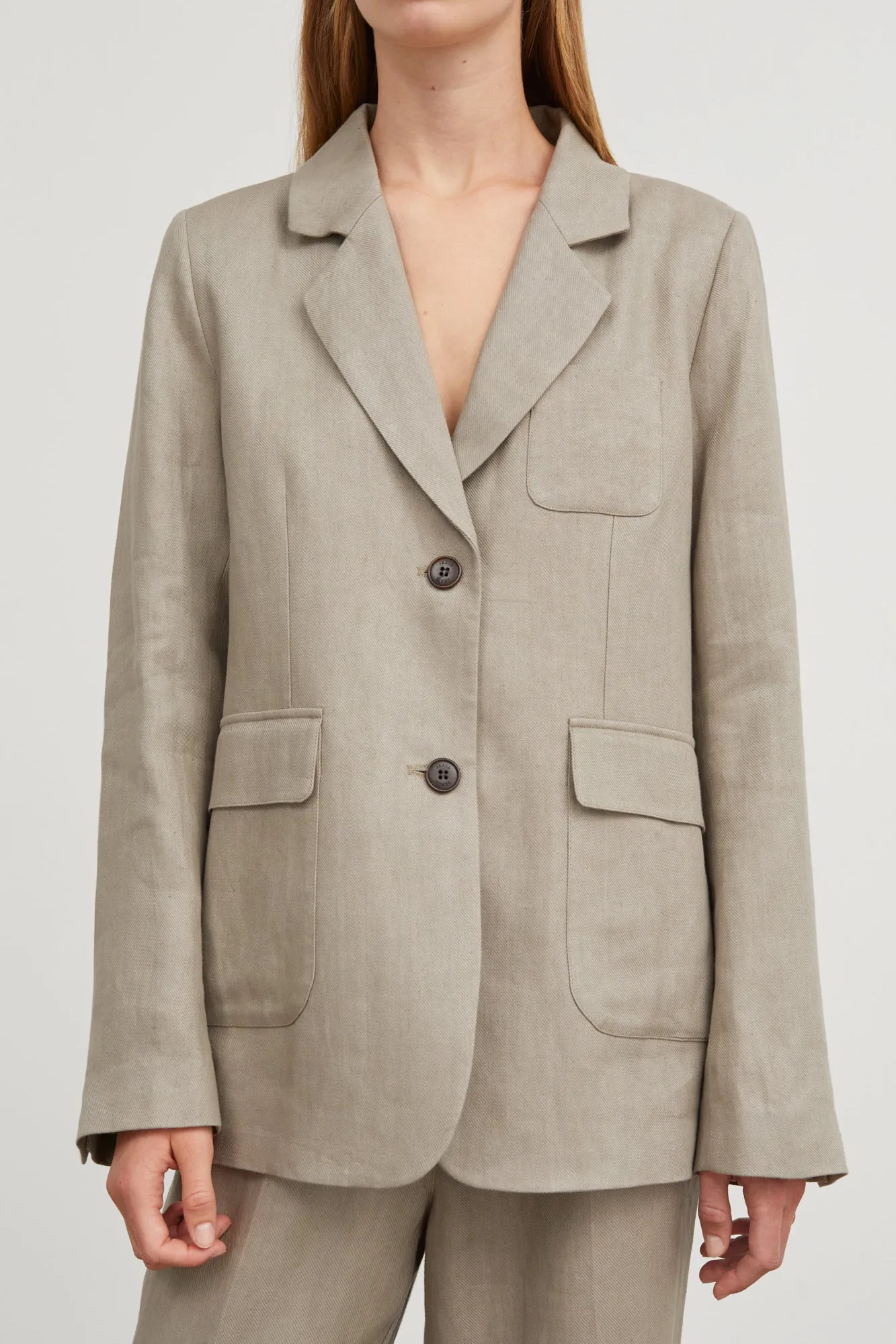 Yoko blazer - Twig grey